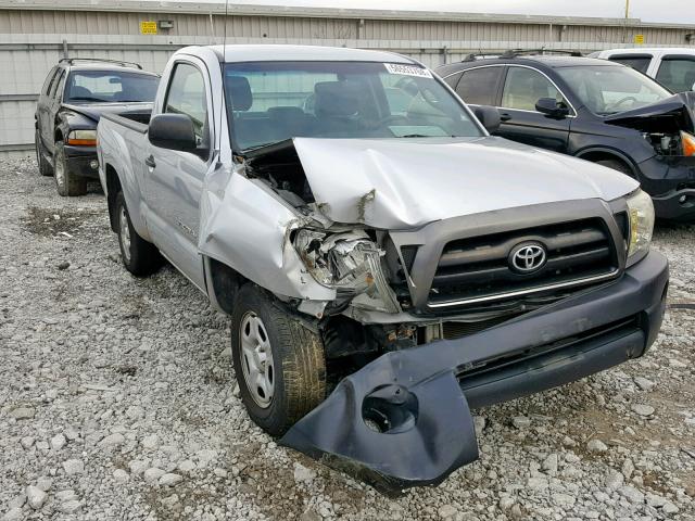 5TENX22N88Z513952 - 2008 TOYOTA TACOMA SILVER photo 1