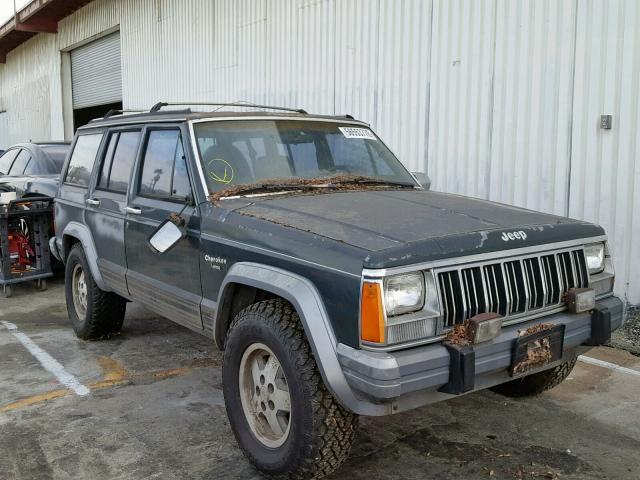 1J4FT58S3NL128298 - 1992 JEEP CHEROKEE L GRAY photo 1