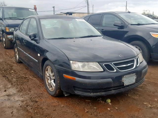 YS3FD49Y071110591 - 2007 SAAB 9-3 2.0T BLACK photo 1