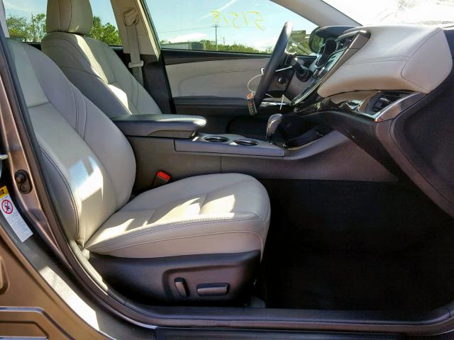 4T1BK1EB0EU083699 - 2014 TOYOTA AVALON BAS Szary zdjęcie 5