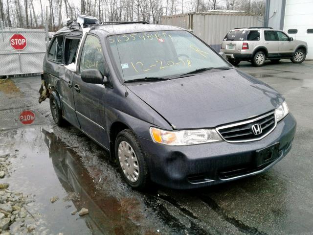 5FNRL18504B105049 - 2004 HONDA ODYSSEY LX GRAY photo 1