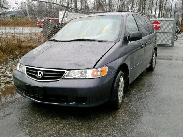 5FNRL18504B105049 - 2004 HONDA ODYSSEY LX GRAY photo 2