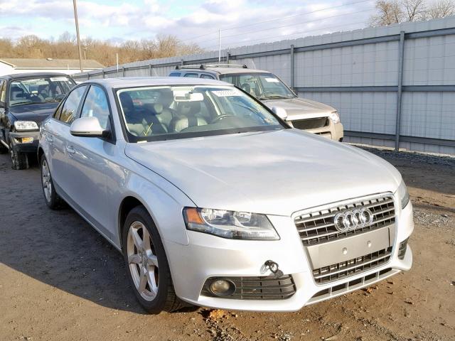 WAULF78K49N032215 - 2009 AUDI A4 2.0T QU SILVER photo 1