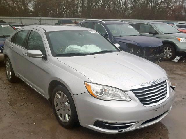 1C3CCBAB8CN282576 - 2012 CHRYSLER 200 LX SILVER photo 1