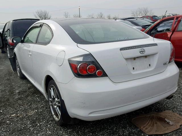JTKDE167680246603 - 2008 TOYOTA SCION TC თეთრი ფოტო 3