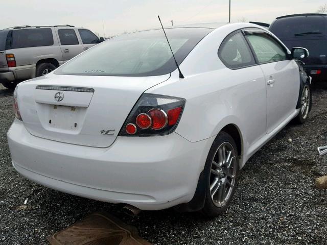 JTKDE167680246603 - 2008 TOYOTA SCION TC თეთრი ფოტო 4