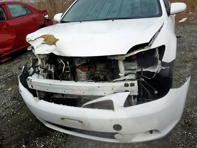 JTKDE167680246603 - 2008 TOYOTA SCION TC თეთრი ფოტო 9