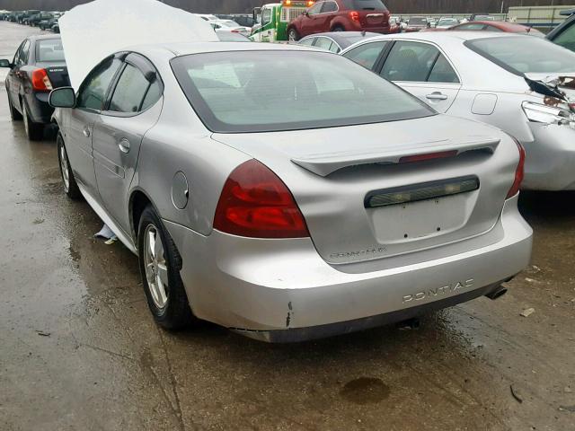 2G2WP552771217481 - 2007 PONTIAC GRAND PRIX ვერცხლისფერი ფოტო 3