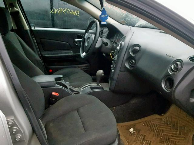 2G2WP552771217481 - 2007 PONTIAC GRAND PRIX ვერცხლისფერი ფოტო 5