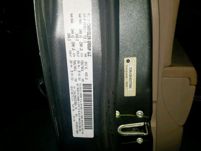 1C4NJCBA9DD276864 - 2013 JEEP COMPASS SP ნაცრისფერი ფოტო 10