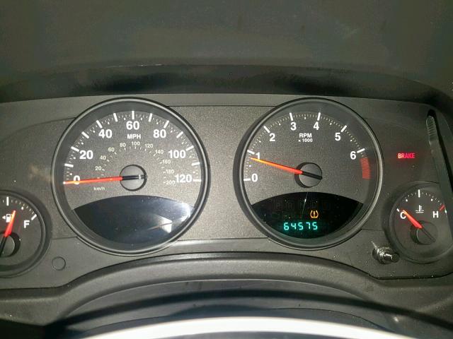 1C4NJCBA9DD276864 - 2013 JEEP COMPASS SP ნაცრისფერი ფოტო 8