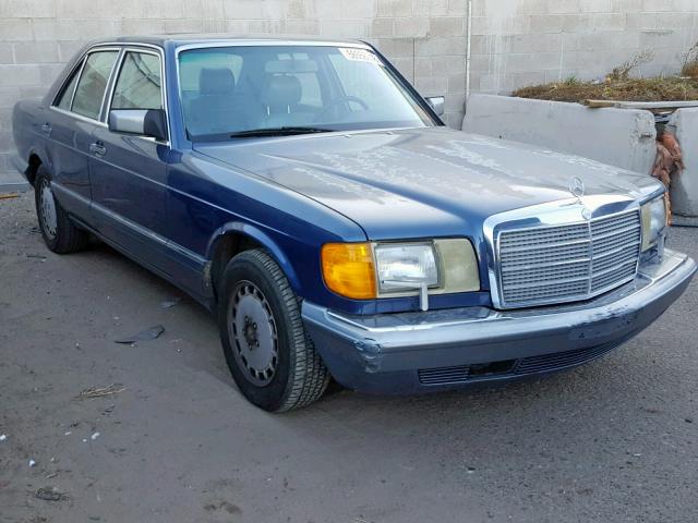 WDBCA24D8LA539255 - 1990 MERCEDES-BENZ 300 SE BLUE photo 1