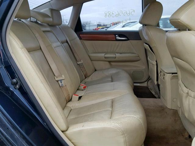 JNKAY01FX6M262530 - 2006 INFINITI M35 BASE BLUE photo 6