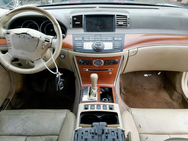 JNKAY01FX6M262530 - 2006 INFINITI M35 BASE BLUE photo 9