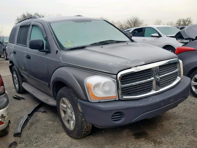 1D4HB38N45F624518 - 2005 DODGE DURANGO ST GRAY photo 1