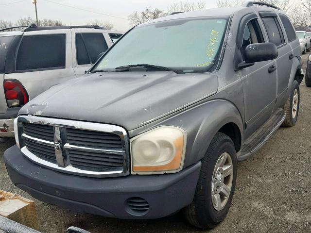 1D4HB38N45F624518 - 2005 DODGE DURANGO ST GRAY photo 2