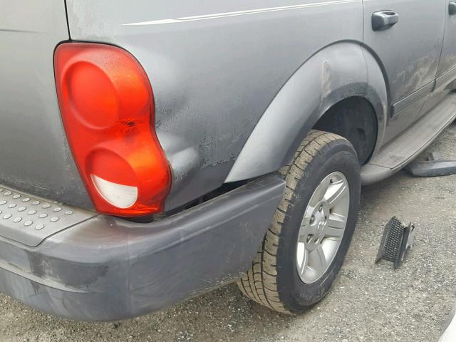 1D4HB38N45F624518 - 2005 DODGE DURANGO ST GRAY photo 9