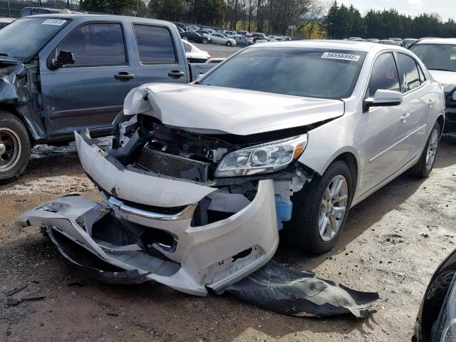 1G11C5SL6FF235646 - 2015 CHEVROLET MALIBU 1LT WHITE photo 2