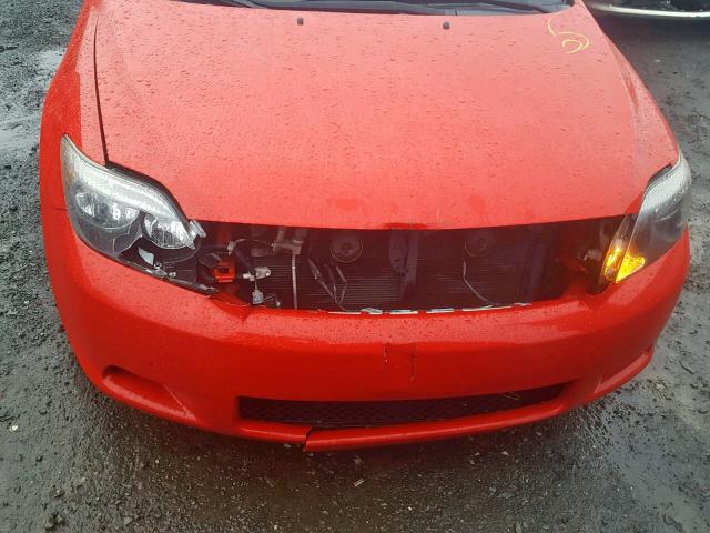 JTKDE167850056457 - 2005 TOYOTA SCION TC წითელი ფოტო 9