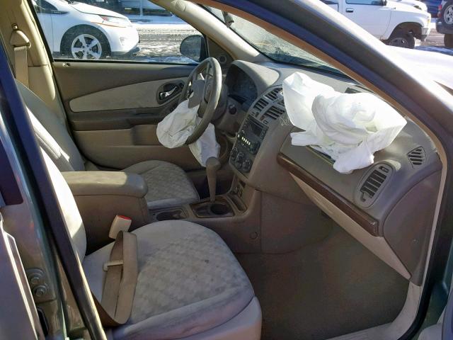 1G1ZT54865F293363 - 2005 CHEVROLET MALIBU LS GREEN photo 5