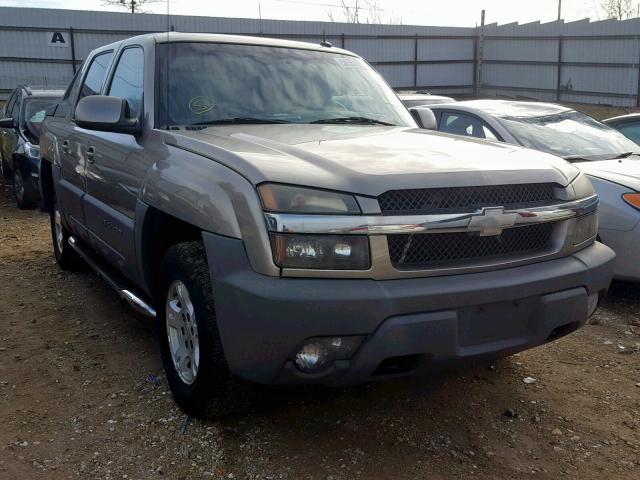 3GNEC13T72G313416 - 2002 CHEVROLET AVALANCHE GRAY photo 1