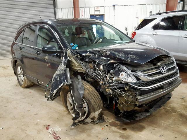 5J6RE4H72BL119603 - 2011 HONDA CR-V EXL BLACK photo 1