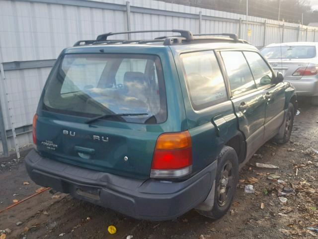 JF1SF6352XH716529 - 1999 SUBARU FORESTER L GREEN photo 4