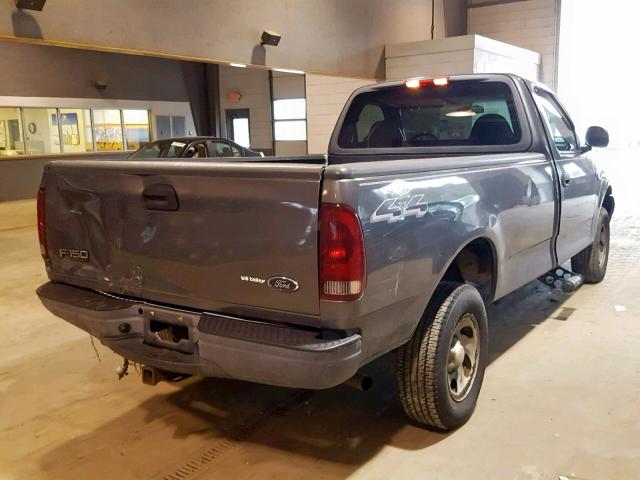 2FTRF18W24CA31852 - 2004 FORD F-150 HERI GRAY photo 4