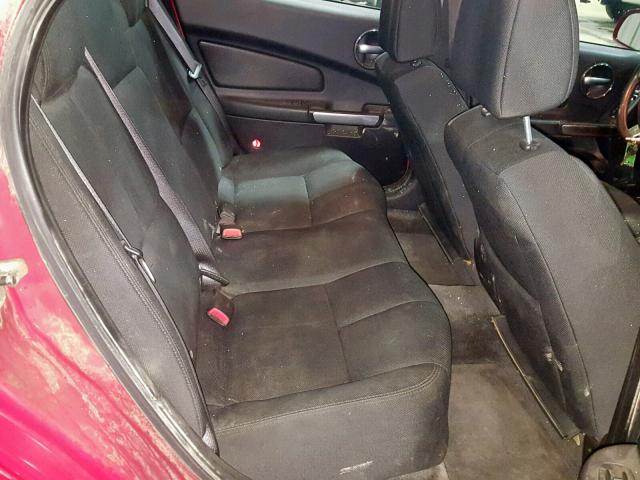 2G2WP552581105554 - 2008 PONTIAC GRAND PRIX BURGUNDY photo 6