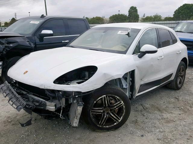 WP1AB2A52FLB56728 - 2015 PORSCHE MACAN S WHITE photo 2