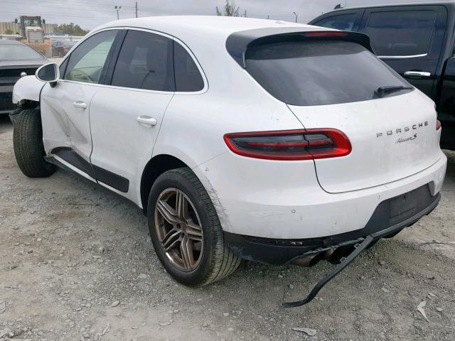 WP1AB2A52FLB56728 - 2015 PORSCHE MACAN S WHITE photo 3