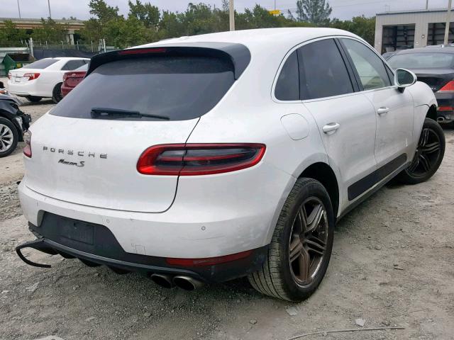 WP1AB2A52FLB56728 - 2015 PORSCHE MACAN S WHITE photo 4