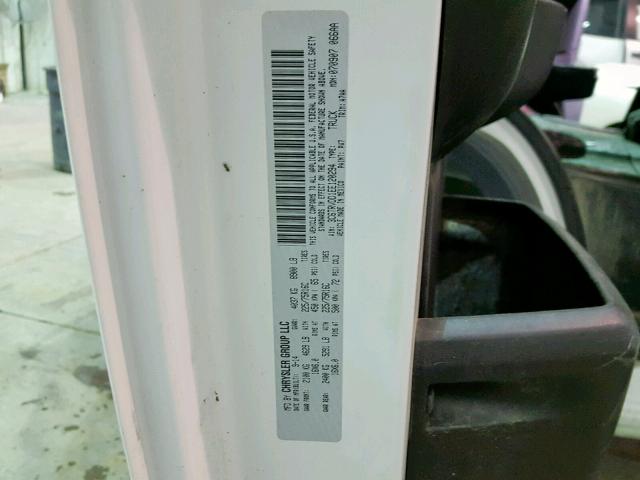 3C6TRVDD1EE120294 - 2014 RAM PROMASTER 白色 照片 10