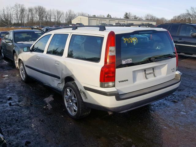 YV1SJ59H842391849 - 2004 VOLVO V70 WHITE photo 3