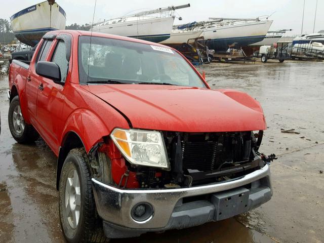 1N6AD07W76C401469 - 2006 NISSAN FRONTIER C RED photo 1