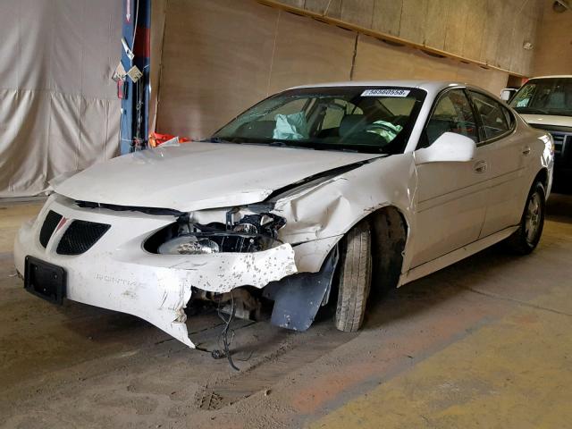 2G2WP522541372983 - 2004 PONTIAC GRAND PRIX WHITE photo 2