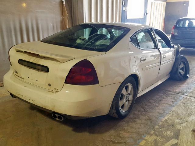 2G2WP522541372983 - 2004 PONTIAC GRAND PRIX WHITE photo 4