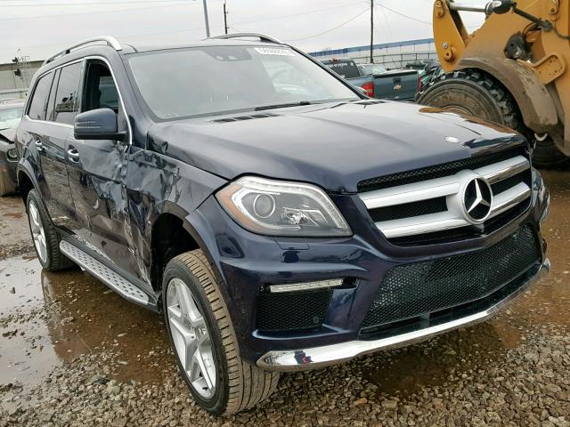 4JGDF7CE3DA200091 - 2013 MERCEDES-BENZ GL 450 4MA BLUE photo 1