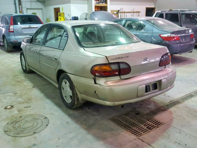 1G1NE52JXY6327257 - 2000 CHEVROLET MALIBU LS GOLD photo 3