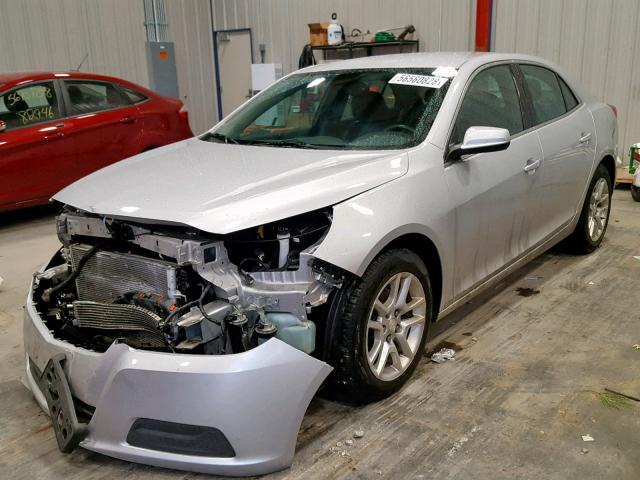 1G11D5RR7DF115956 - 2013 CHEVROLET MALIBU 1LT 银色 照片 2