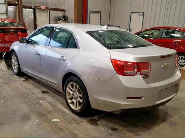 1G11D5RR7DF115956 - 2013 CHEVROLET MALIBU 1LT 银色 照片 3
