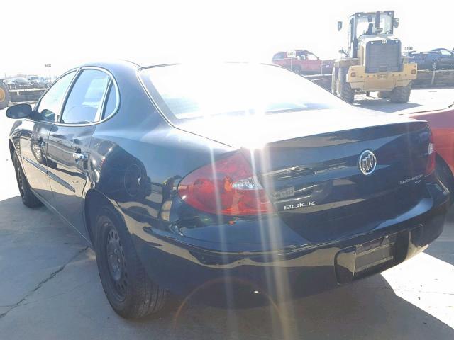 2G4WC552861233545 - 2006 BUICK LACROSSE C BLACK photo 3