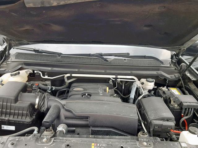 1GCGSCEAXG1382957 - 2016 CHEVROLET COLORADO L BLACK photo 7