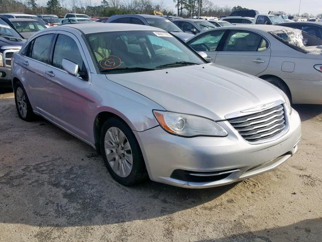 1C3CCBAB1CN168757 - 2012 CHRYSLER 200 LX SILVER photo 1