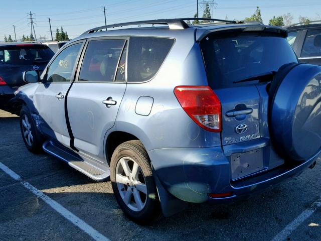 JTMBK31V575027755 - 2007 TOYOTA RAV4 LIMIT BLUE photo 3