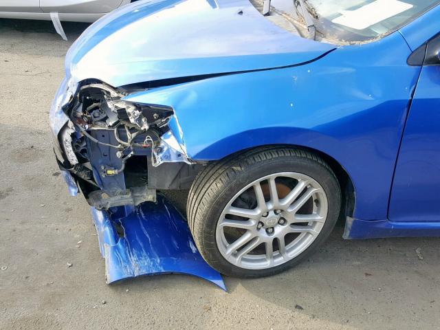 JTKDE167560137322 - 2006 TOYOTA SCION TC ლურჯი ფოტო 9