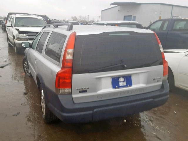 YV1SZ59H941140062 - 2004 VOLVO XC70 SILVER photo 3