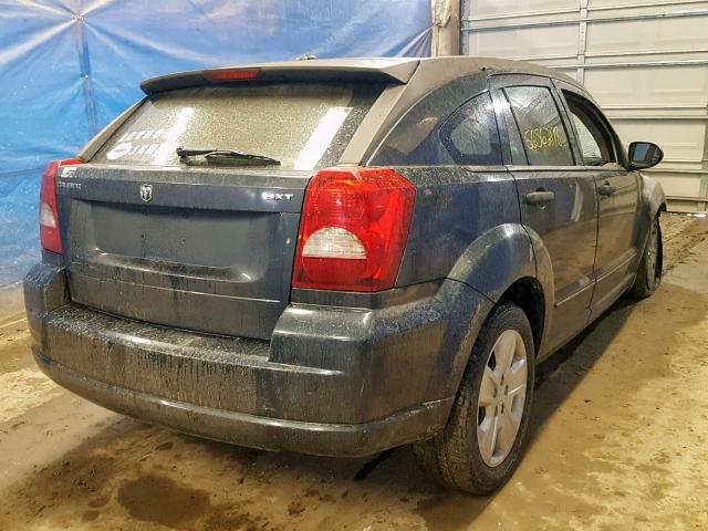 1B3HB48B97D296571 - 2007 DODGE CALIBER SX CHARCOAL photo 4