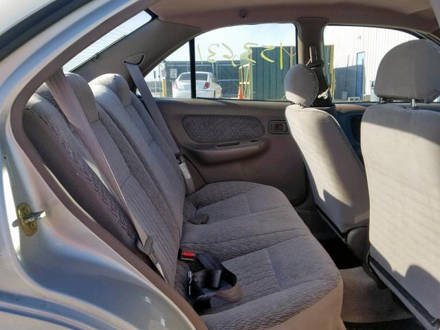 1N4AB41D5WC708796 - 1998 NISSAN SENTRA E GRAY photo 6