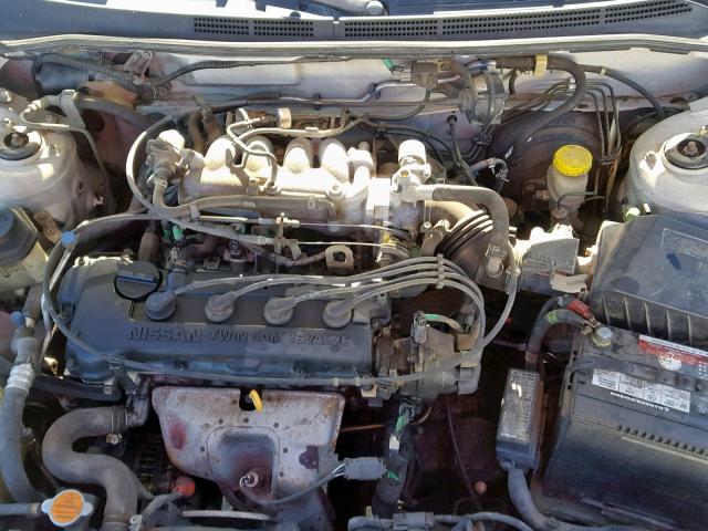 1N4AB41D5WC708796 - 1998 NISSAN SENTRA E GRAY photo 7